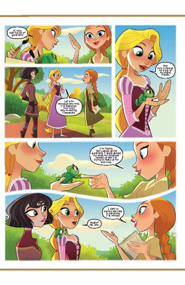 Comic Book Preview - Tangled: The Series: Hair It Is