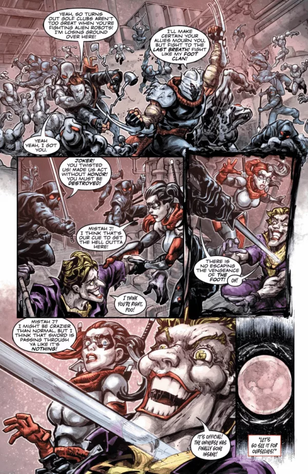 Comic Book Preview - Batman/Teenage Mutant Ninja Turtles III #6