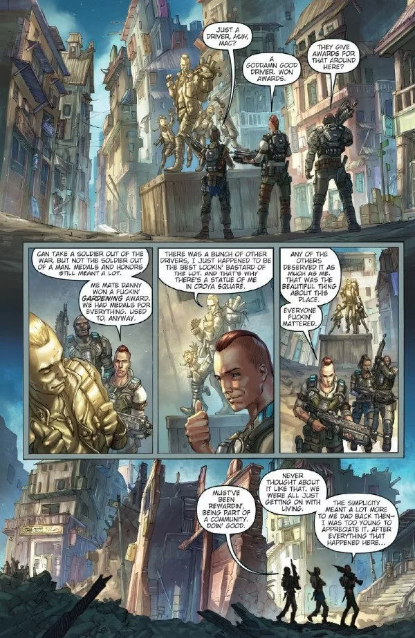 Learn the story of Gears 5's new Escape mode with the Hivebusters comic  books