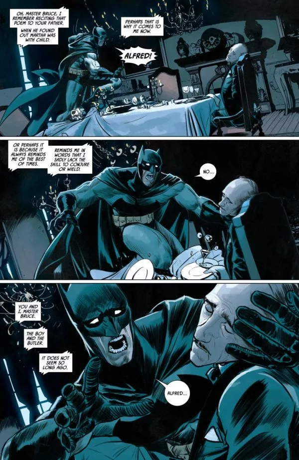 Batman discovers Alfred's body in preview of Batman #83