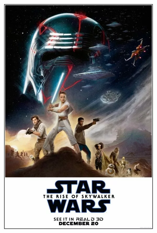 Rotten Tomatoes - The RealD poster for Star Wars: The Rise of