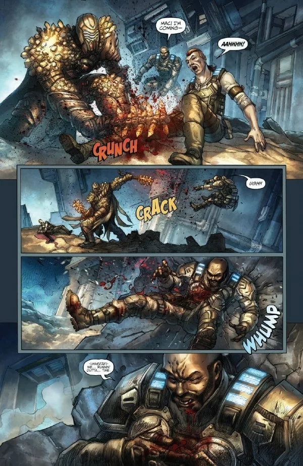 Learn the story of Gears 5's new Escape mode with the Hivebusters comic  books