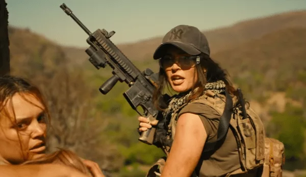 Megan Fox battles ruthless kidnappers and CGI lions in trailer for action  thriller Rogue