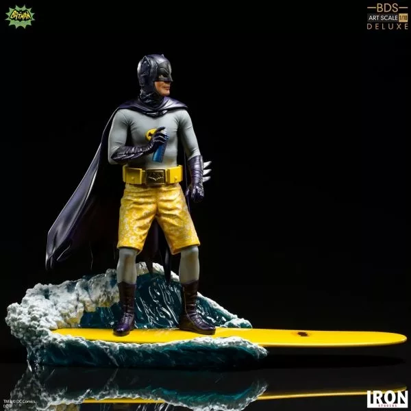 Batman and The Joker go surfing with Iron Studios' new Batman '66 deluxe  statues