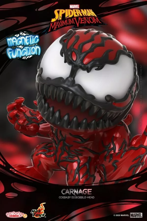 Spider-Man: Maximum Venom Cosbaby Bobble-Heads revealed