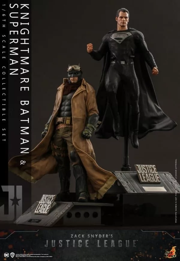 Hot Toys unveils Knightmare Batman & Superman collectible set from Zack  Snyder's Justice League