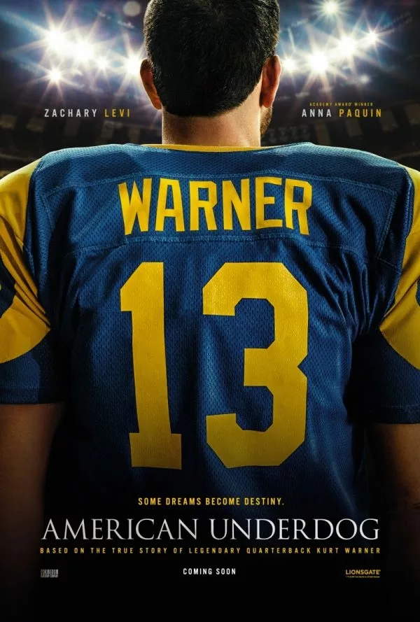 Zachary Levi is Kurt Warner in trailer for sports drama American