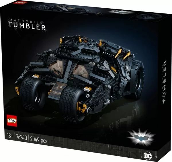  LEGO DC Batman Batmobile Tumbler 76240 Iconic Car