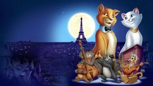 THE ARISTOCATS animation cartoon cat cats family disney wallpaper
