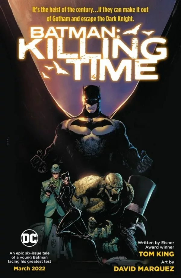 Batman: Killing Time to pit The Riddler, The Penguin and Catwoman against a  young Dark Knight