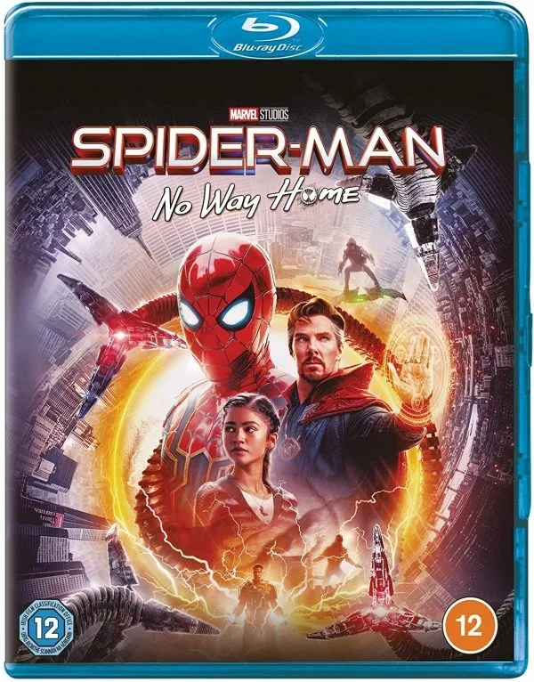  Spider-Man: No Way Home [Blu-ray] : Tom Holland, Zendaya,  Benedict Cumberbatch, Jacob Batalon, Jon Favreau, Jamie Foxx, Willem Dafoe,  Alfred Molina, Benedict Wong, Tony Revolori, Marisa Tomei, Andrew Garfield,  Tobey Maguire