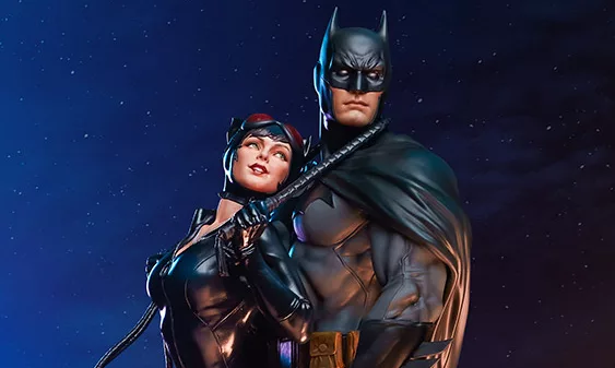 Sideshow's new Batman and Catwoman diorama available for pre-order