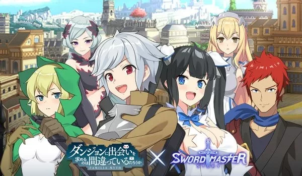 Sword Master Story launches collab with anime Is It Wrong to Pick Up Girls  in a Dungeon?