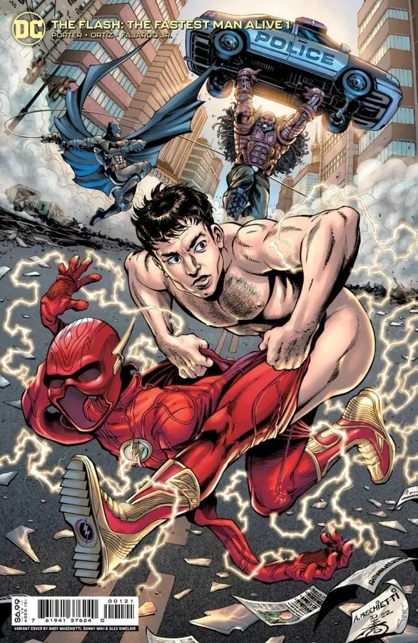 DC previews The Flash movie prequel comic The Flash: The Fastest Man Alive  #1