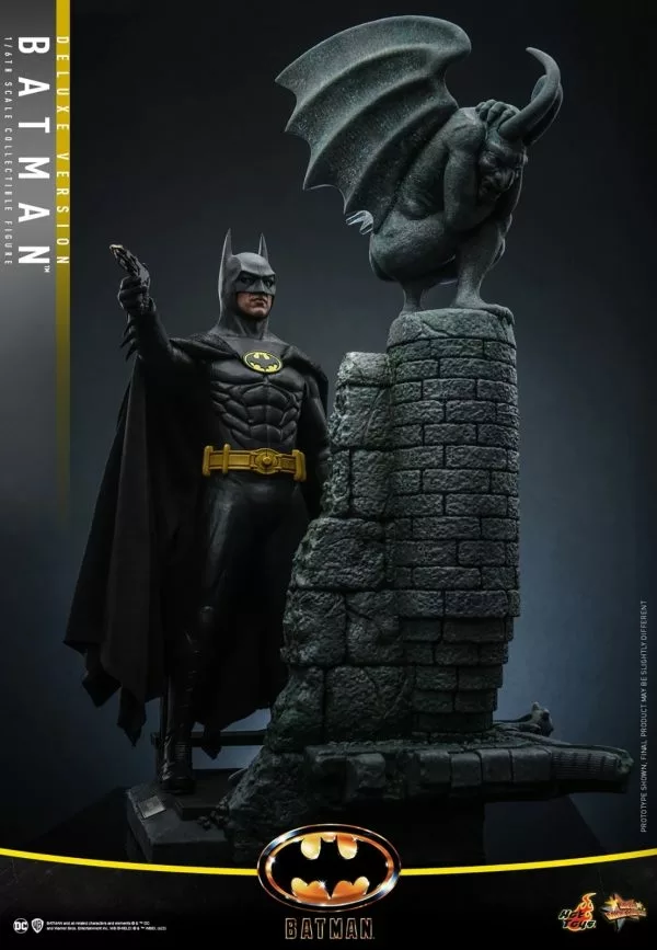 Michael Keaton's Batman returns with Hot Toys sixth scale figure and  Batmobile