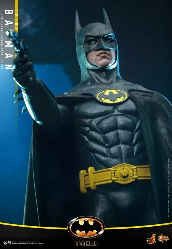 Michael Keaton's Batman returns with Hot Toys sixth scale figure and  Batmobile