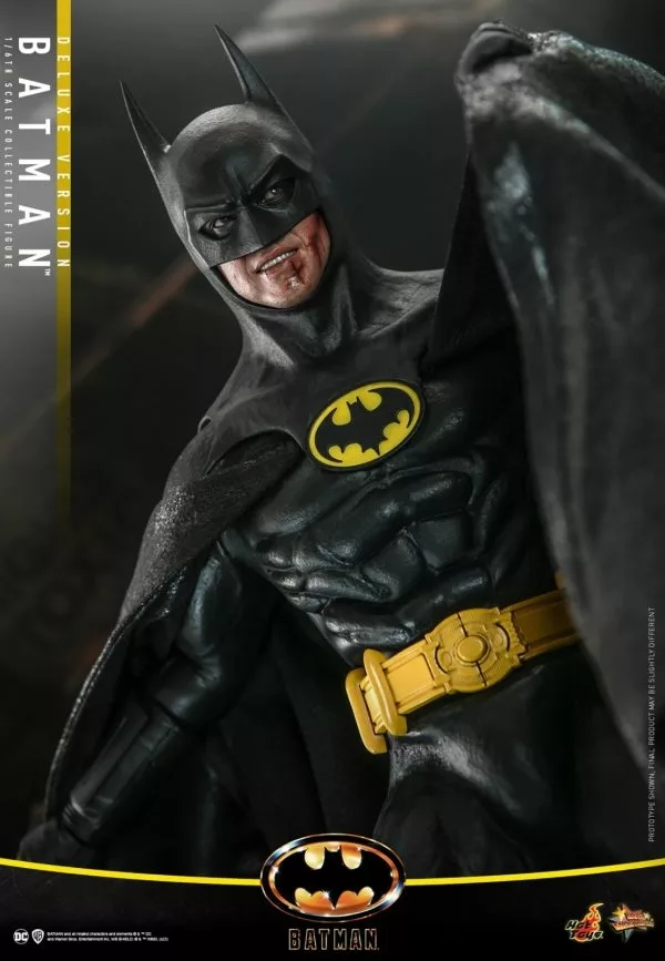 Michael Keaton's Batman returns with Hot Toys sixth scale figure and  Batmobile