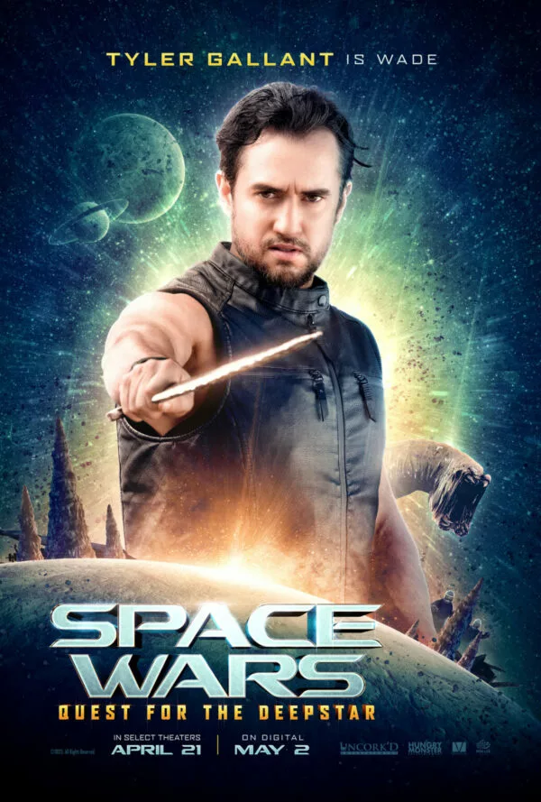 SPACE WARS: QUEST FOR THE DEEPSTAR, character poster, Jed Rowan