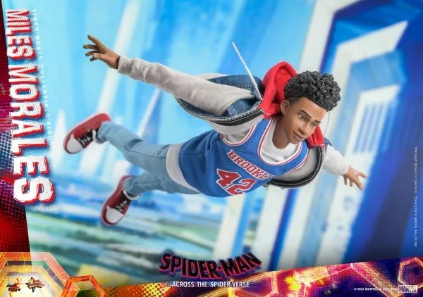 Brooklyn 42 jersey worn by Miles Morales (Shameik Moore) as seen in  Spider-Man: Across the Spider-Verse