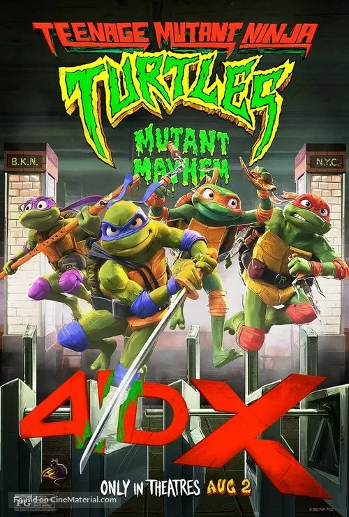 Teenage Mutant Ninja Turtles: Mutant Mayhem - new clips!