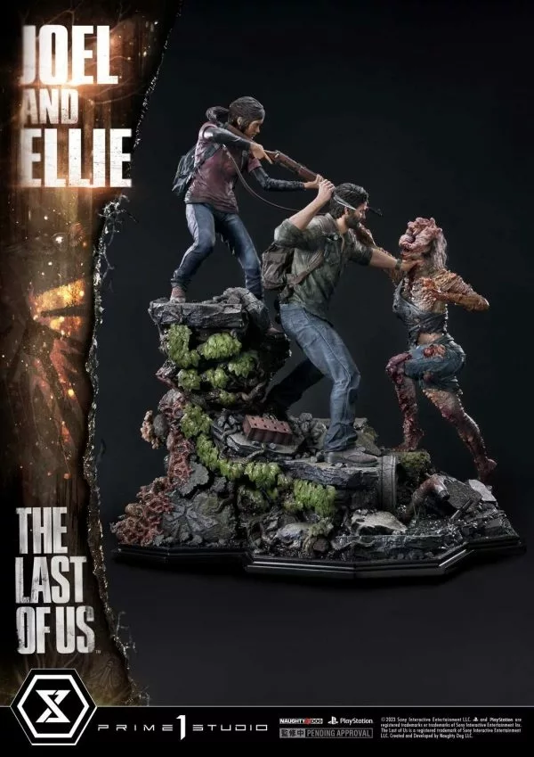 Joel & Ellie (the Last Of Us) Diorama 1:8 (23cm)