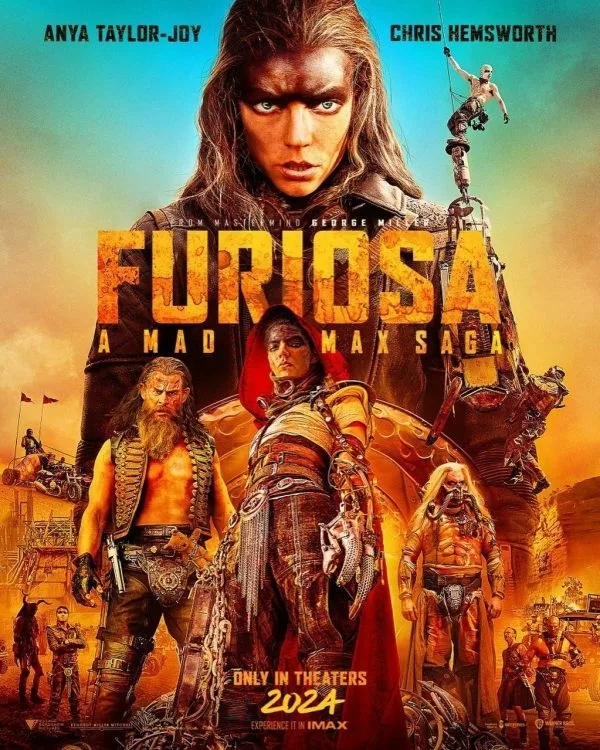 Anya Taylor-Joy and Chris Hemsworth star in dramatic new 'Furiosa