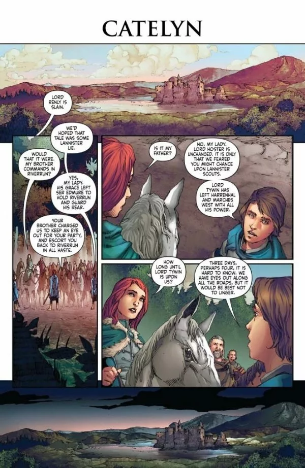 George R.R. Martin's A Clash Of Kings: The Comic Book Vol. 2 (2020-)  Chapter 1 - Page 1