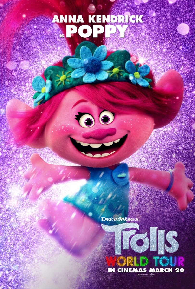 Trolls World Tour gets a new trailer and character posters