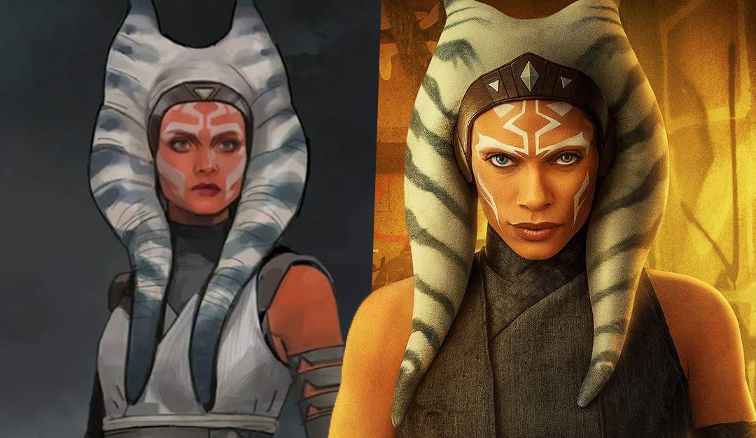 Star Wars concept art features early Ahsoka Tano liveaction design