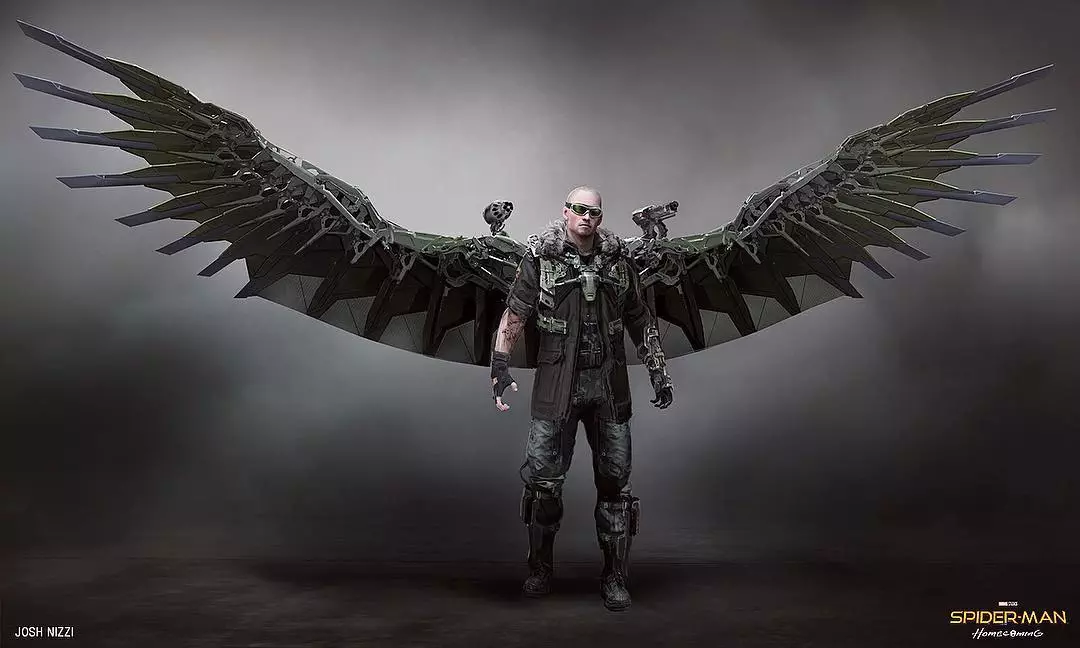 Spider-Man: Homecoming concept art showcases The Vulture