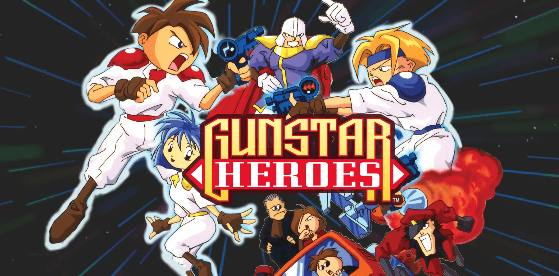 Gunstar Heroes available to download free as part of the SEGA Forever