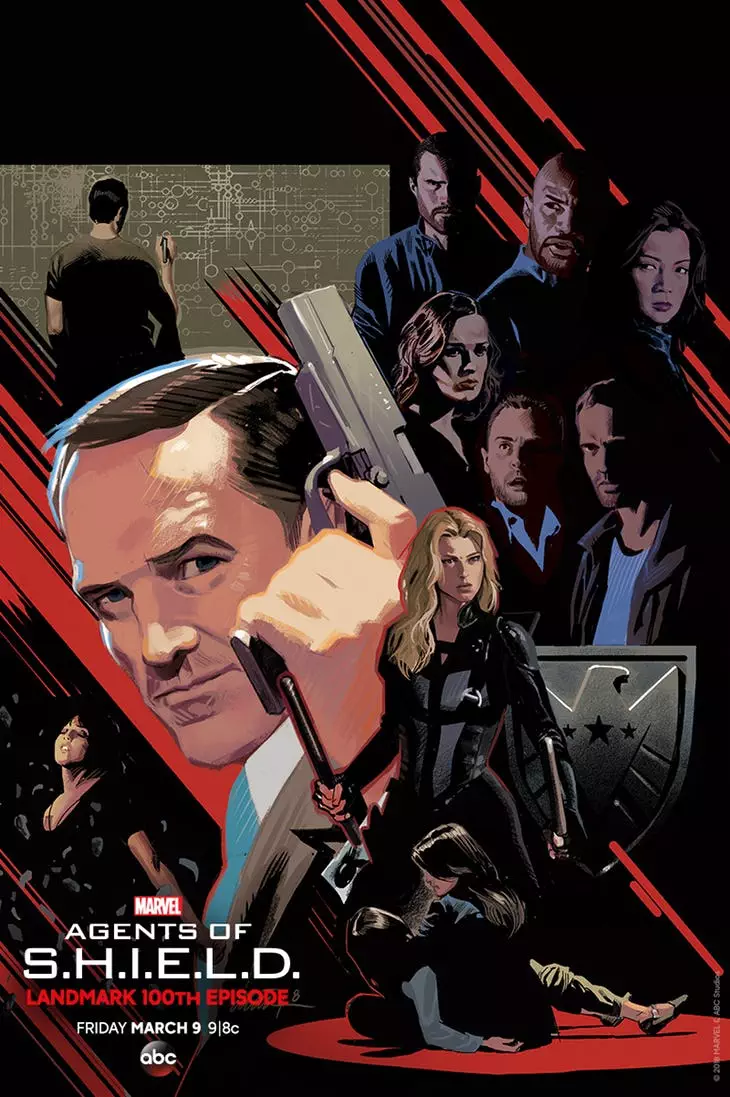 Marvels Agents Of Shield Landmark 100th Episode The Real Deal Gets A Poster And Images 