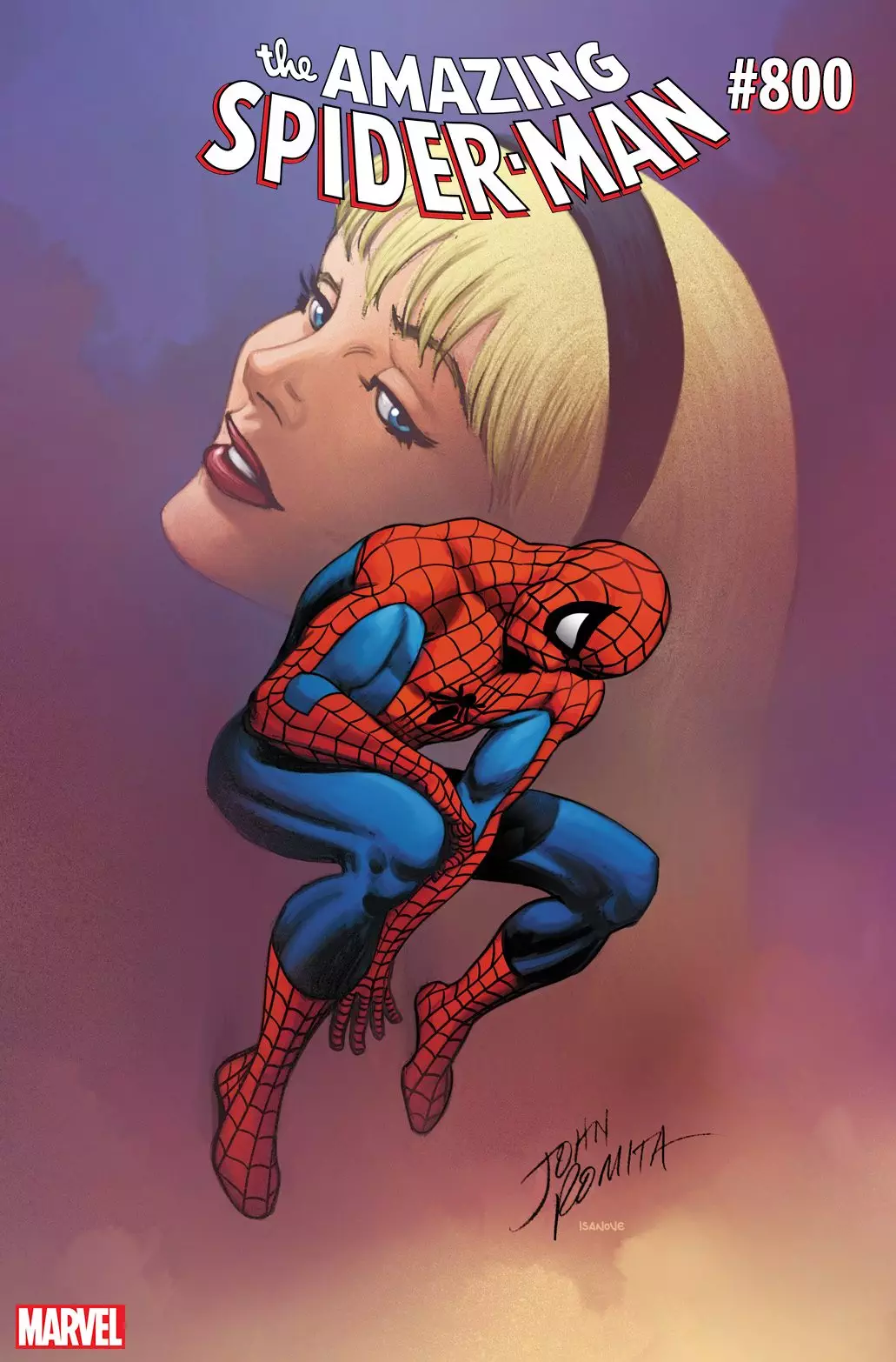 Amazing Spider Man Gets A Special Variant Cover By John Romita Sr And Richard Isanove