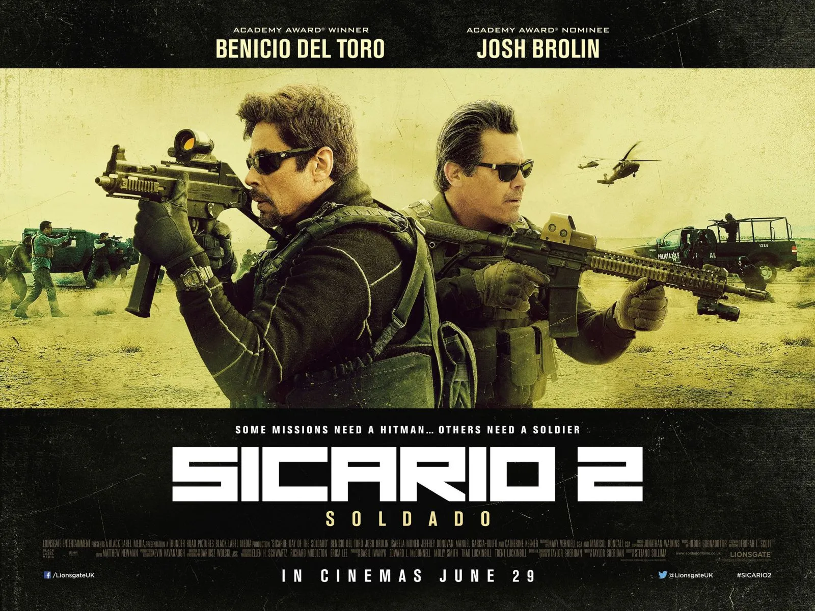 Sicario screenwriter has already mapped out a third movie