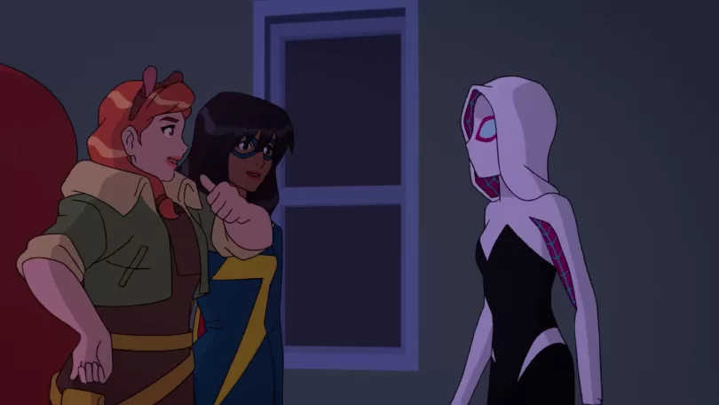 Marvel Rising: Initiation Trailer Features Spider-Gwen, Ms. Marvel ...