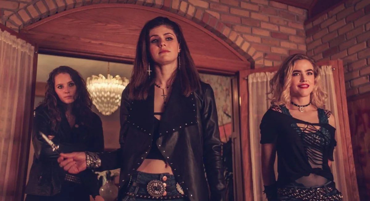 Alexandra Daddario stars in trailer for heavy metal horror We Summon the Darkness