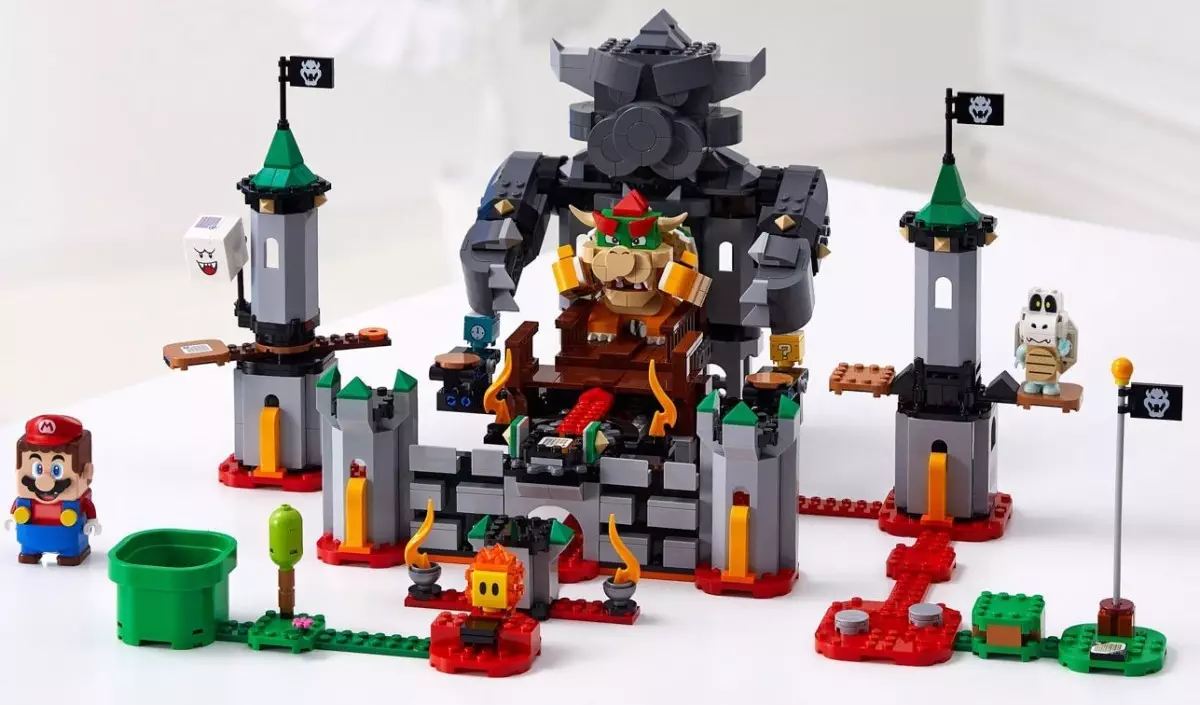 Lego Super Mario 71369 Bowser´s Castle Boss Battle Expansion Set  Multicolor