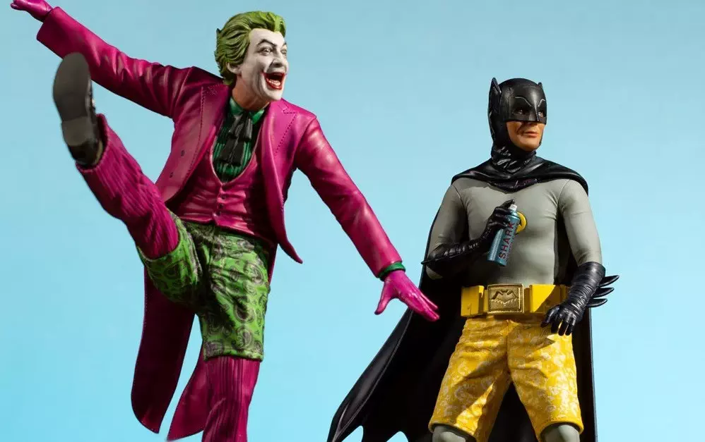 Batman and The Joker go surfing with Iron Studios' new Batman '66 deluxe  statues