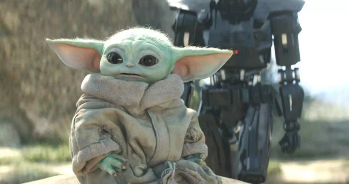 Baby Yoda Starts his Jedi Training