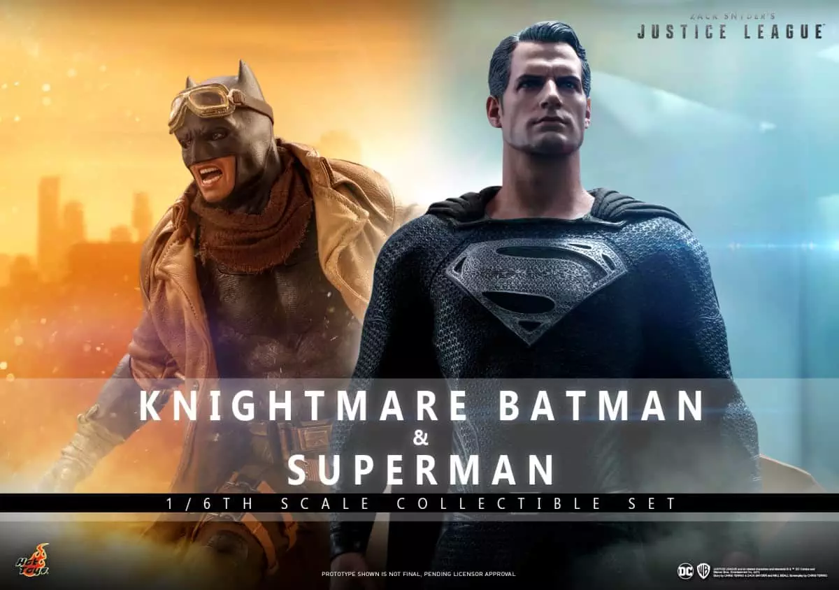 Hot Toys unveils Knightmare Batman & Superman collectible set from