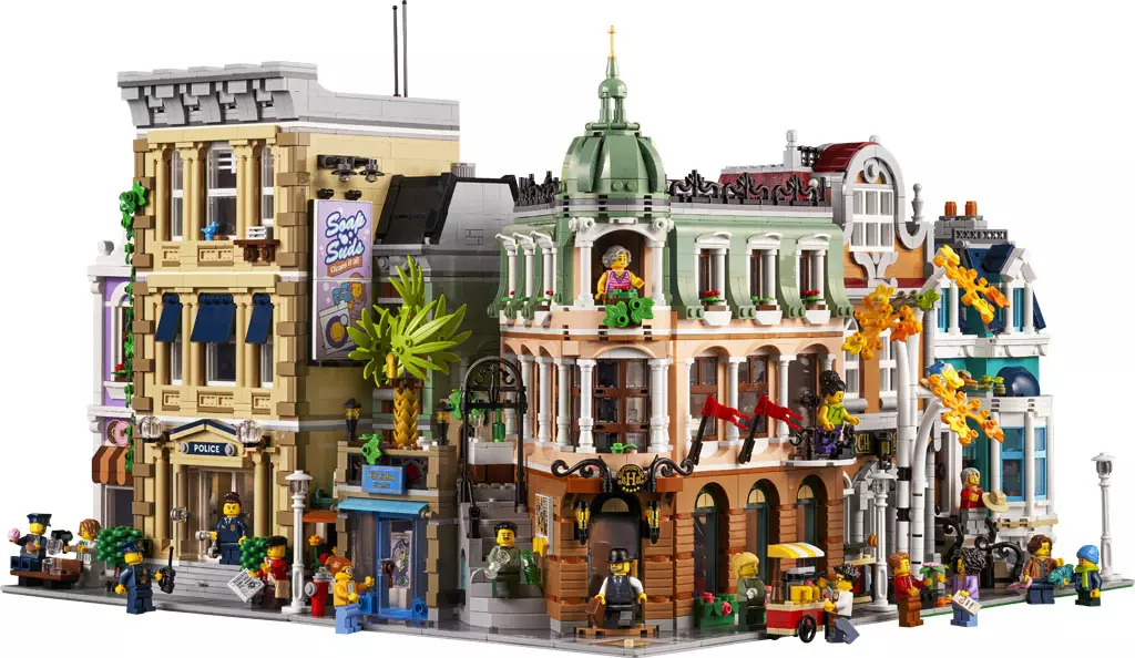 morbiditet Stilk gør ikke LEGO's Modular Buildings Collection expands with the Boutique Hotel