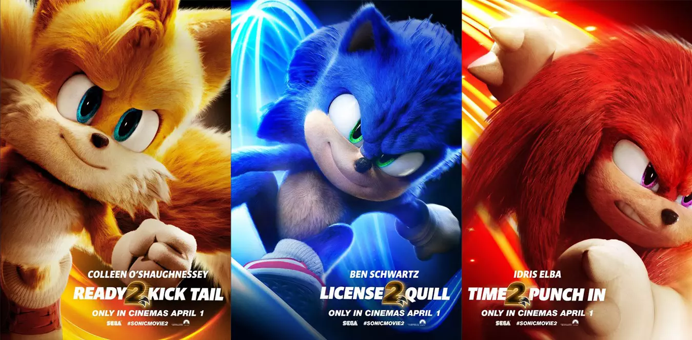 New 'Sonic' Movie Poster Shows The Hedgehog Racing Into Action
