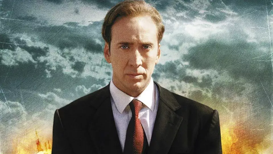 Nicolas Cage and Bill Skarsgård are father/son rivals in Lords of War