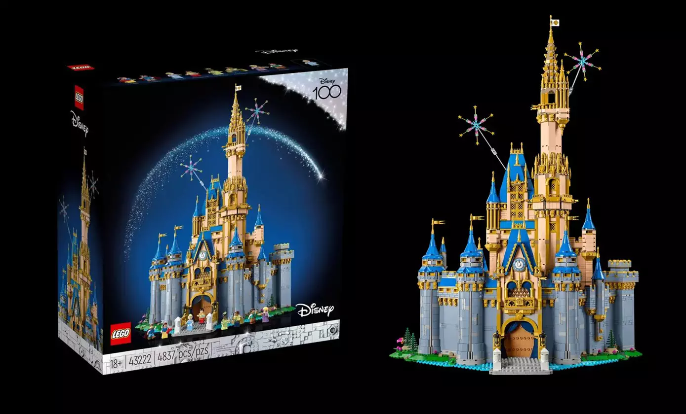 LEGO celebrates 100 years of Disney with new LEGO Disney Castle set
