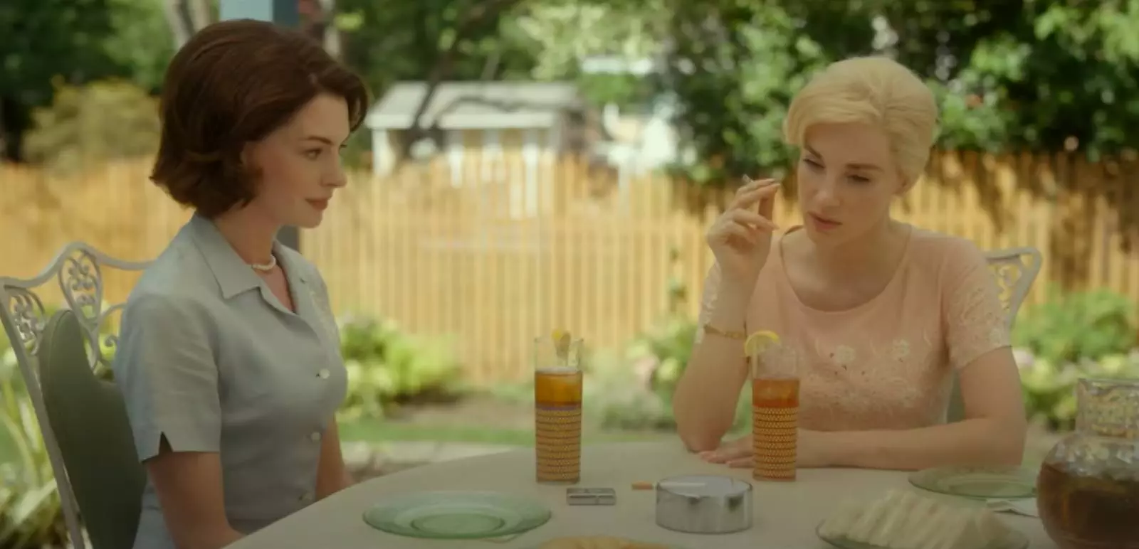 Anne Hathaway & Jessica Chastain try to out mother each other in