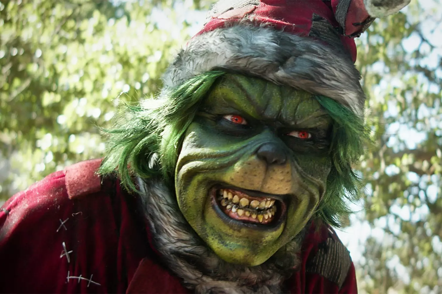 The Mean One director on parodying a Christmas classic with his Grinch horror