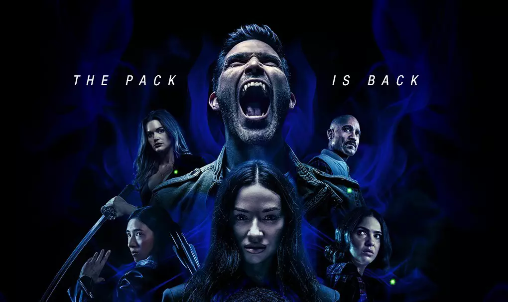 The Pack is Back in poster for Teen Wolf: The Movie