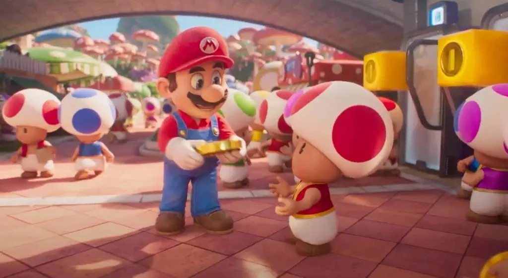 Tour the Mushroom Kingdom in first The Super Mario Bros. Movie clip
