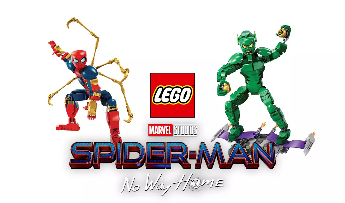 LEGO reveals new Spider-Man: No Way Home Iron Spider and Green Goblin construction figures